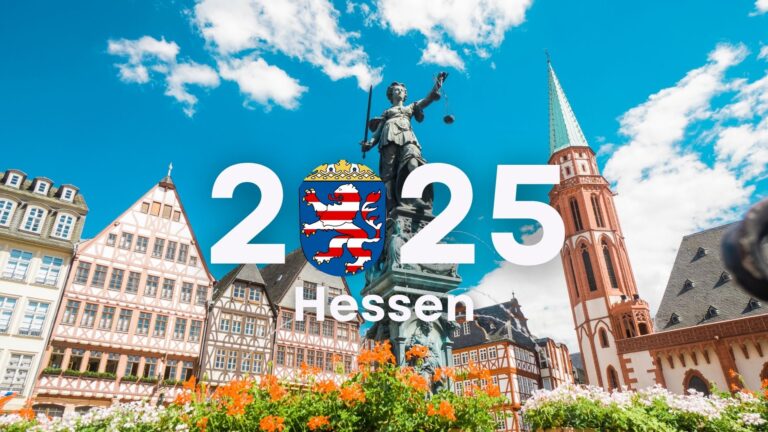 Ferien Hessen 2025 – Alle Schulferien und Feiertage im Überblick